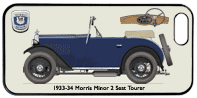 Morris Minor 2 Seat Tourer 1933-34 Phone Cover Horizontal